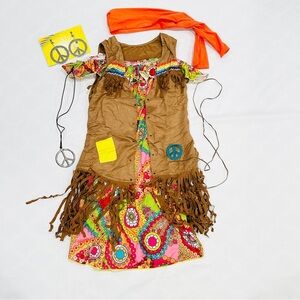 Leg Avenue Love Child (Hippie) 5pc Women's Halloween Cosplay Costume